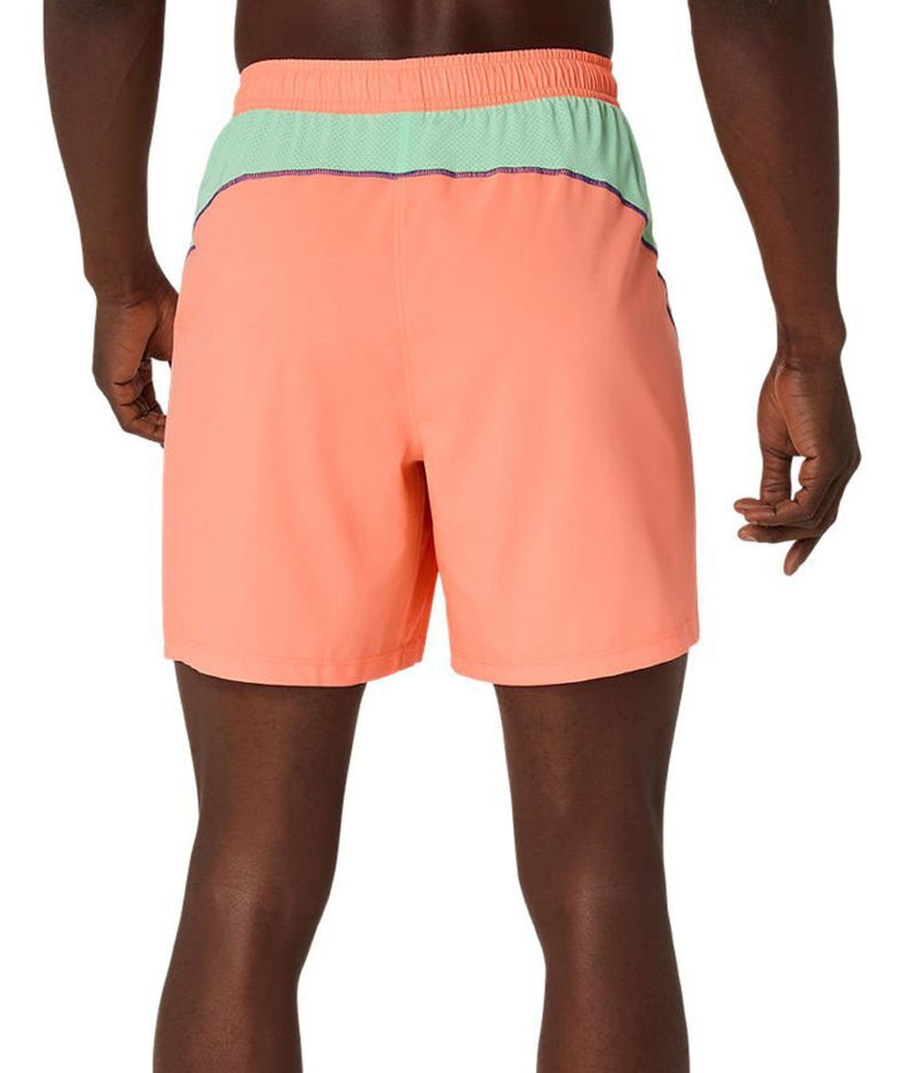 Теннисные шорты Asics Padel Court 7in - vivid coral/menthol