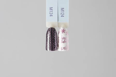 Лак для стемпинга Swanky Stamping M124, лавандово-розовый 6 мл.