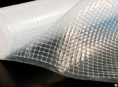 Пленка п/эт  АРМИРОВАННАЯ  200мкм/25м      шир.2м  Леска