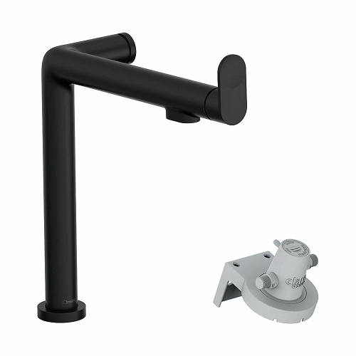 Смеситель для кухни Hansgrohe Aqittura M91 240 76804670 черный матовый