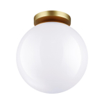 4248/1C HIGHTECH ODL21 395 золотист/металл/белый/акрил Потолочный светильник IP44 E27 LED max 9W BOSCO