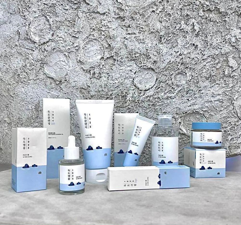 ROUND LAB Пилинг-гель для чувствительной кожи 1025 Dokdo Peeling Gel 120 мл.