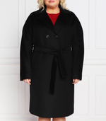 Хлопковое пальто tarina plus size Persona by Marina Rinaldi - черный(1014032)