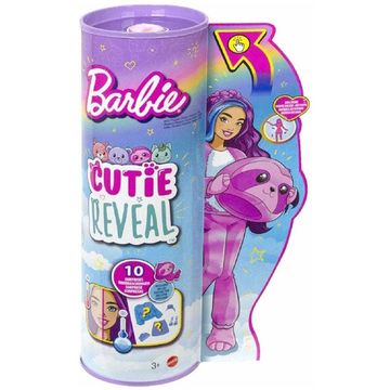 Кукла Mattel. Кукла Barbie Color Reveal милашка-проявляшка в плюшевом костюме ленивца