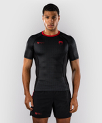 Рашгард Venum x Roger Gracie Black/Red S/S