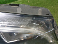 Битая Фара правая Mercedes CLA C117 (2016-2019) LED