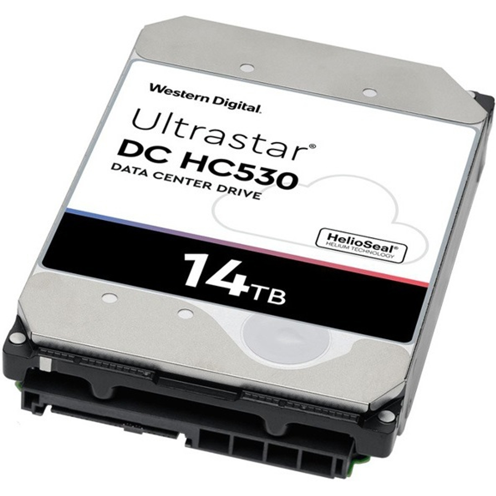 Жесткий диск HDD 3.5" 14Tb, SAS, Western Digital, 512Mb, 7200rpm Ultrastar DC HC530 (WUH721414AL5204), (0F31052)