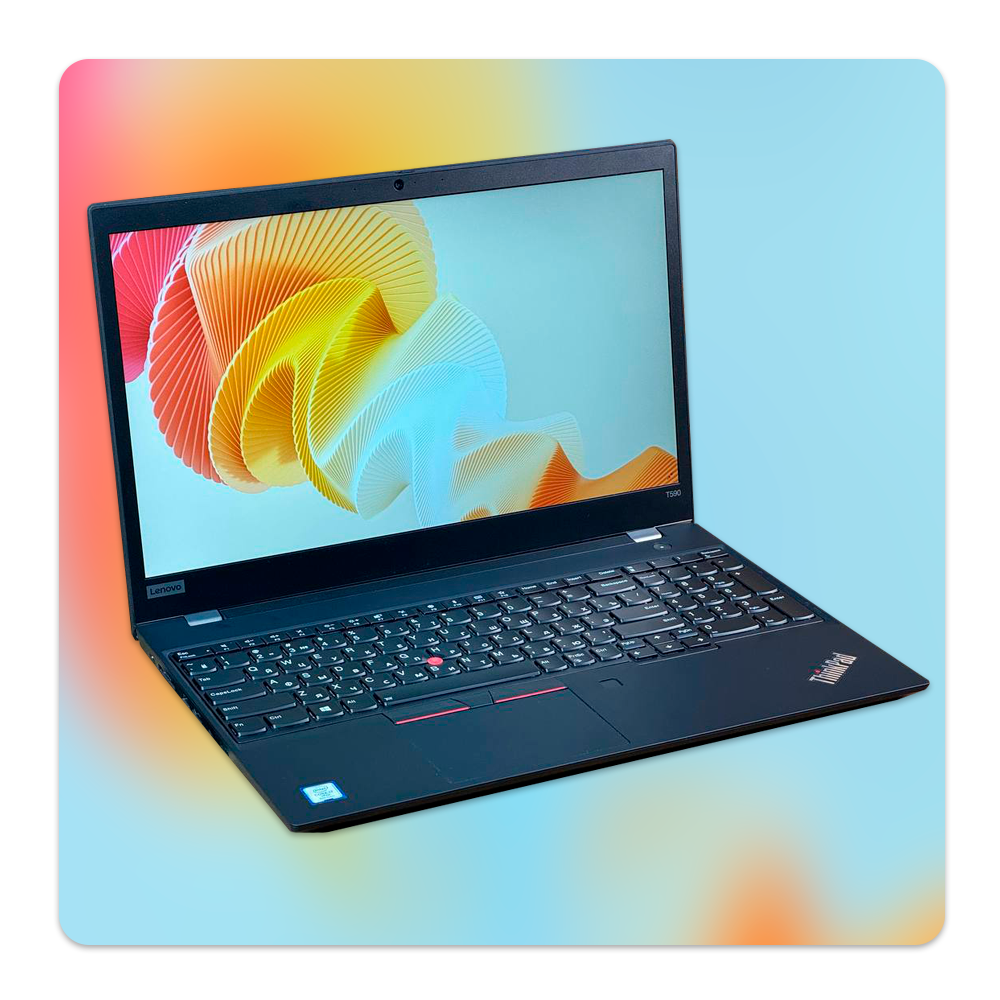 15.6" Ноутбук Lenovo ThinkPad T590 (1920x1080, Intel Core i7-8650U, RAM 16ГБ, SSD 512ГБ, Intel UHD Graphics 620, Win 10 Pro)