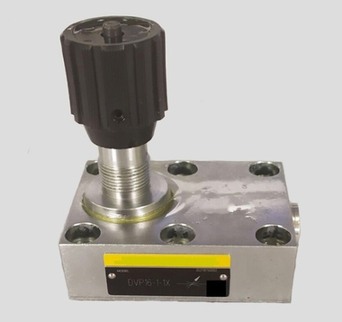 DRVP16-1-10 - Дроссель с обратным клапаном на плиту c рукояткой, Ду16