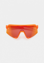 Спортивные очки с диоптриями 100% S3 / Soft Tact Neon Orange / HiPER Red Multilayer Mirror Lens