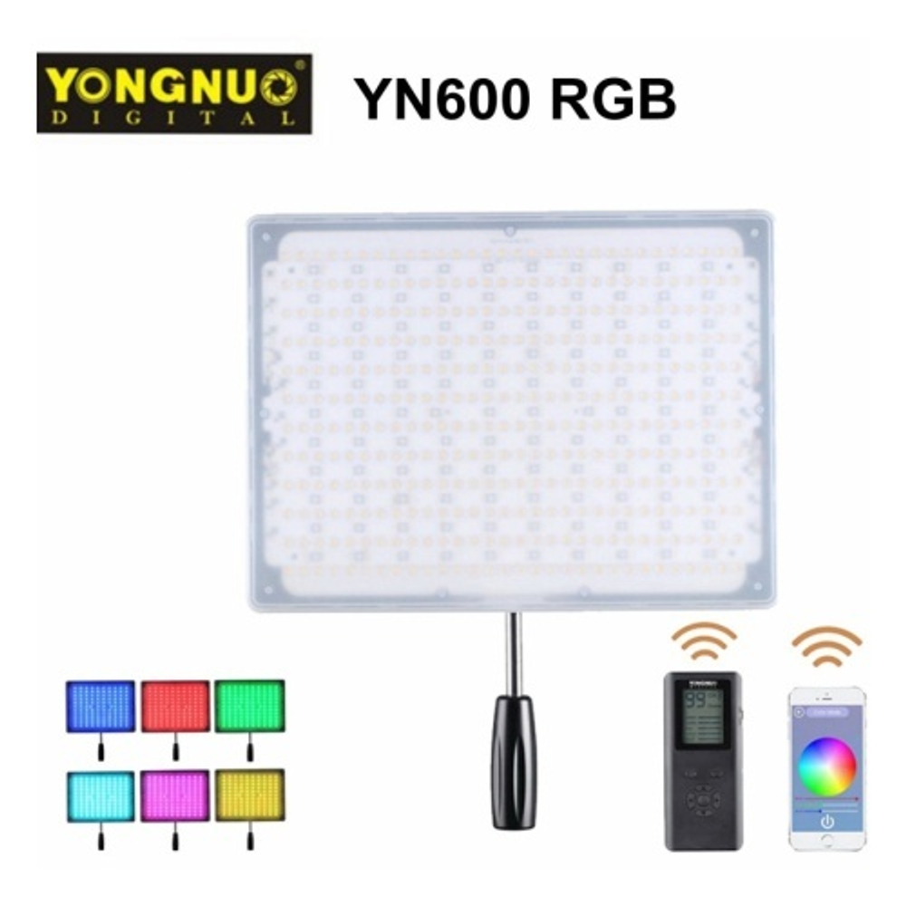 Светодиодная панель Yongnuo YN-600 RGB