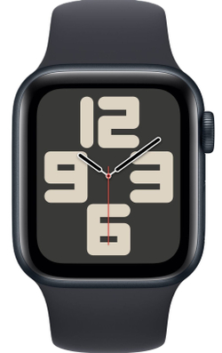 Apple Watch SE 2 44mm Midnight Aluminum Case / Midnight Sport Band