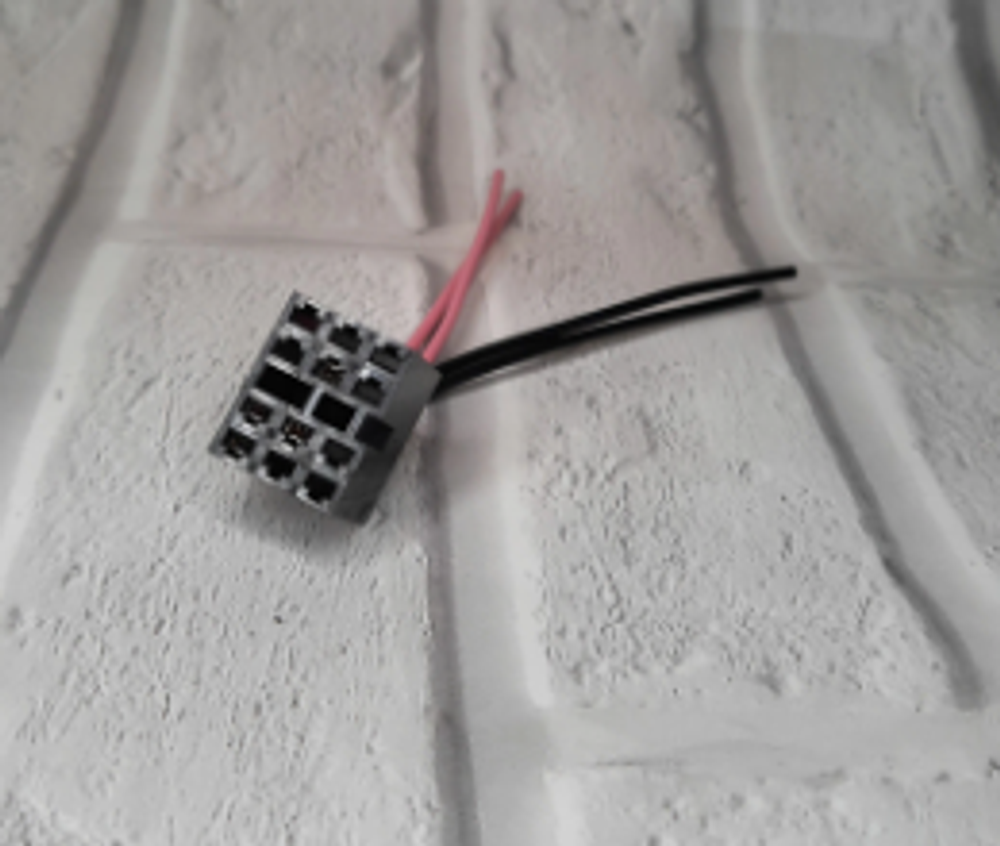 Разъем кнопки противотуманки/аварийки 2108