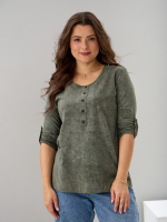 Лонгслив ЛНк-005/хаки-варенка