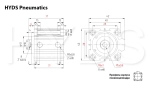 SDA 25x10 Пневмоцилиндр