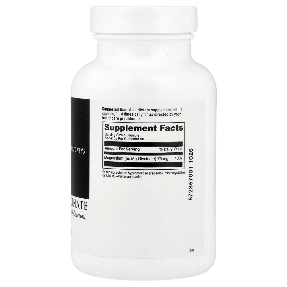 DaVinci Laboratories, Глицинат магния, 90 капсул (75 мг на капсулу)