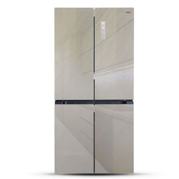 Холодильник Ginzzu NFK-575 Gold glass