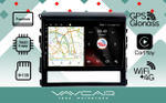 Магнитола для Toyota Land Cruiser 200 2015-2021 (без JBL) - Vaycar VA77-0609 на Android 13, 8-ядер, 4G SIM-слот