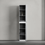 Шкаф-пенал SANCOS Libra Floor напольный, белый глянец, 350х300х1870 мм, арт. PLB35FW