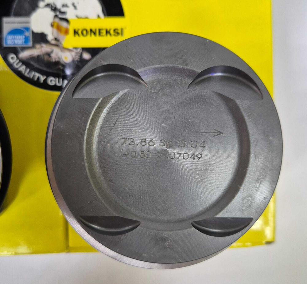 Поршни с кольцами +0.50 A14XER Koneks