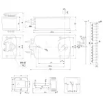 Электропривод BLE 24-15-T с термодатчиком