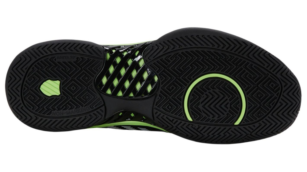 Теннисные кроссовки K-Swiss Express Light 3 - black/soft neon green