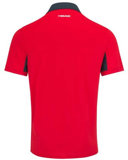Теннисное поло Head Slice Polo Shirt - red