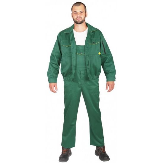 Костюм "Дока 2" (т.зеленый/желтый)