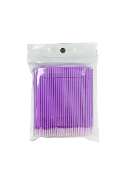 Микробраши (100 шт) пакет фиолетовые (1,5 мм)