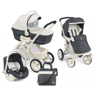 Детская коляска Cam Dinamico Up 3 в 1 (бежевый/серый)