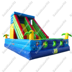 Надувная горка "Остров пиратов"