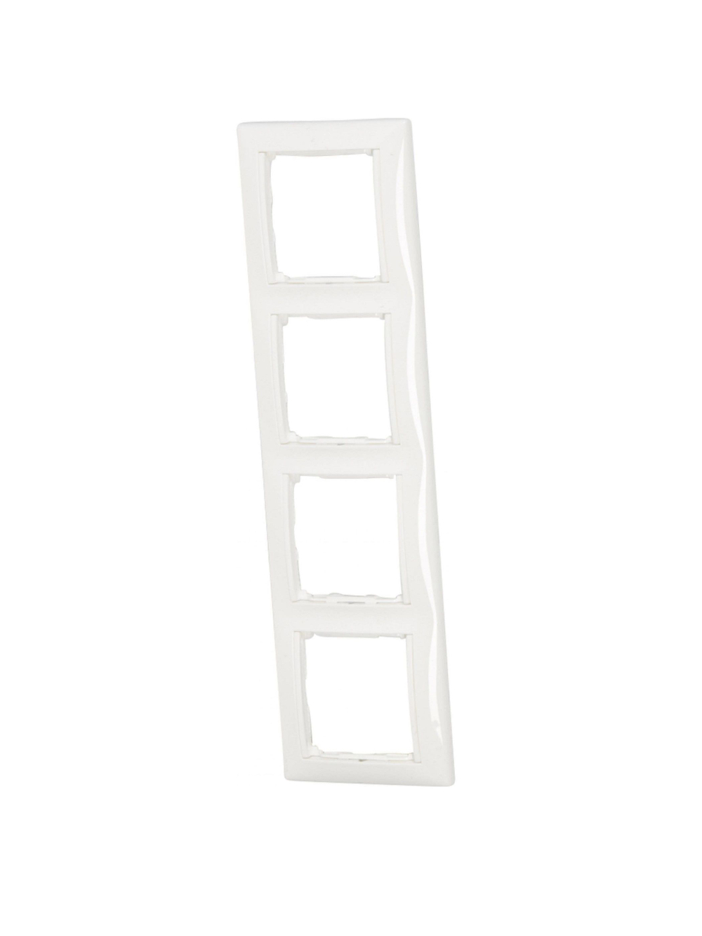 77 4454 Рамка 4 поста белая