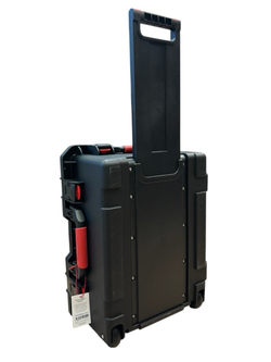 Ударопрочный кейс с выдвижной ручкой и на колесах DGCASE@60-02LA (Черный цвет)
