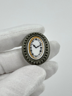 Накладка на пуговицу Часы
