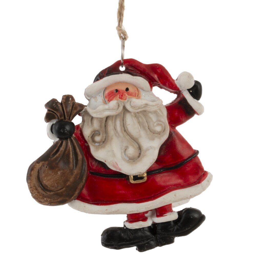 GAEM Изделие декоративное подвесное "Дед Мороз", L7,5 W1,5 H8 см, 4в.