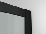 Душевое ограждение Ambassador Queen 11011202Black (100х100х200) четверть круга,черный,стекло прозрачное,раздвижная,1 место