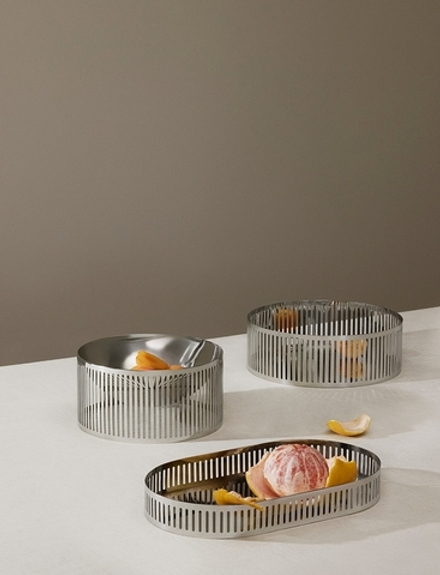 Салатник Stelton Orlo, нержавеющая сталь, 20 см, серебристый
