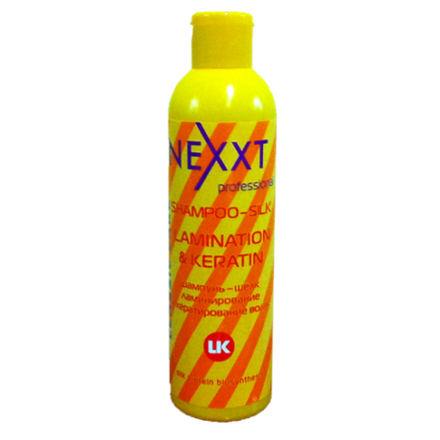 Nexxt Professional Шампунь-шелк для волос Ламинирование и кератирование, 250 мл