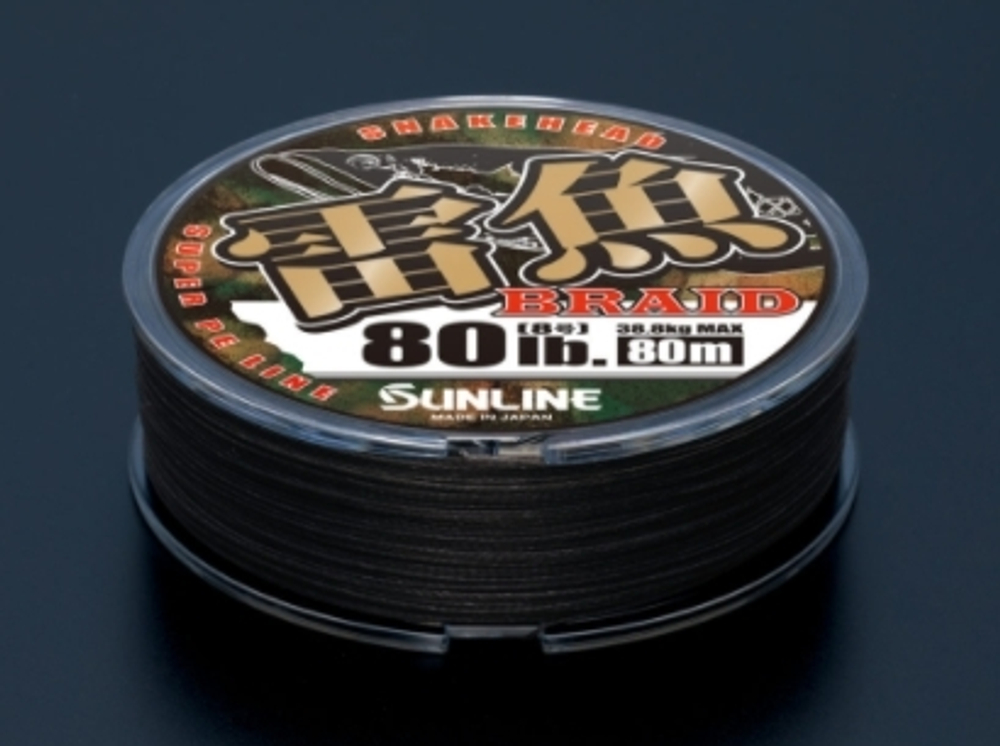 Плетеный шнур SUNLINE SNAKEHEAD BRAID 100m