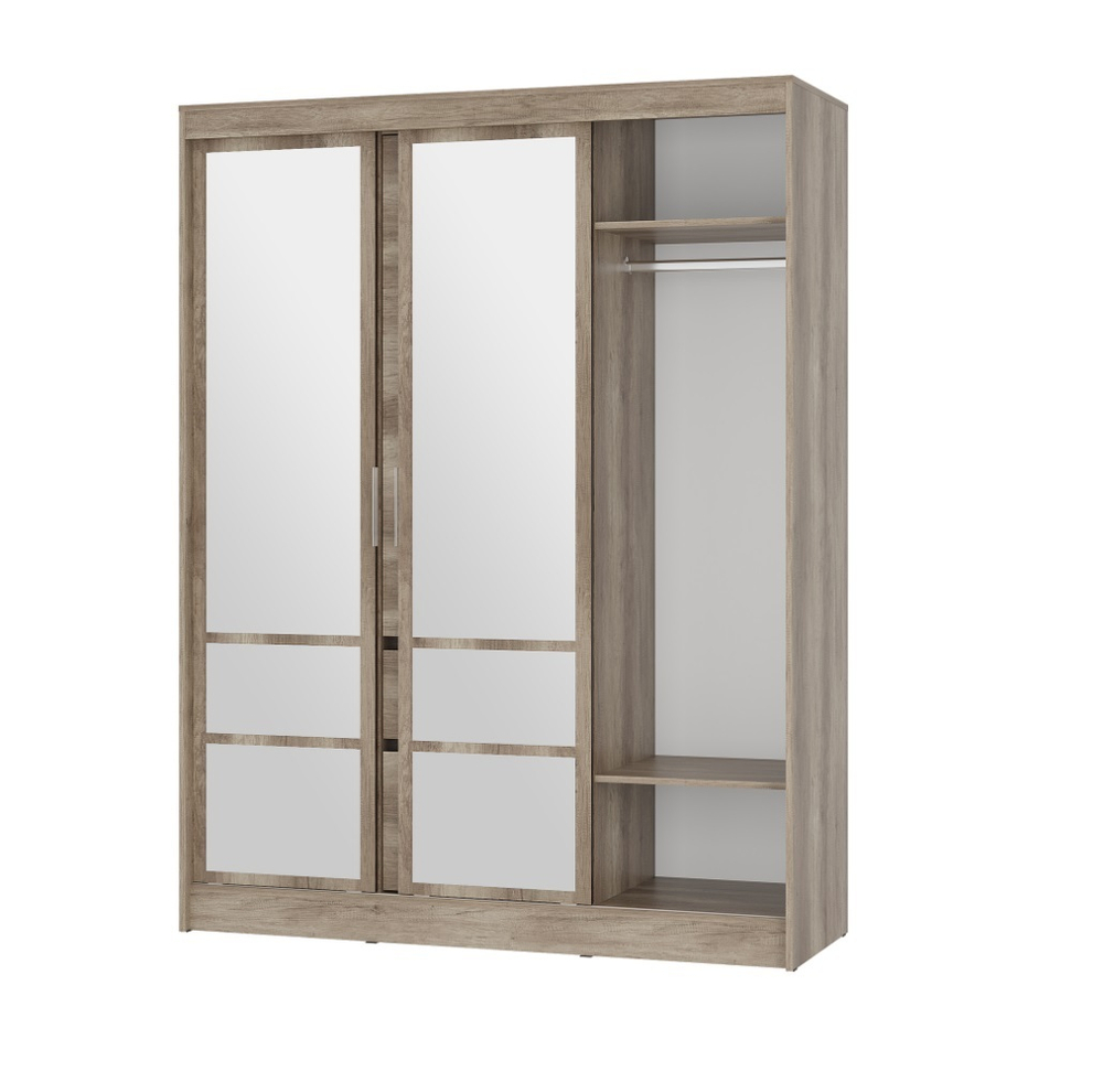 Шкаф-купе ШКК-06 Энигма дуб каньон/венге