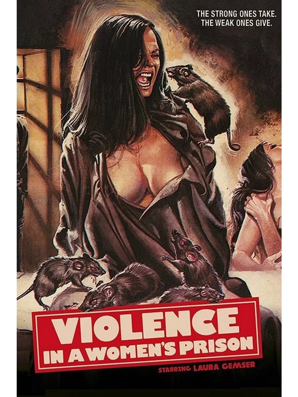 Черная Эммануэль: Бунт в женской тюрьме (1982) (DVD-R)