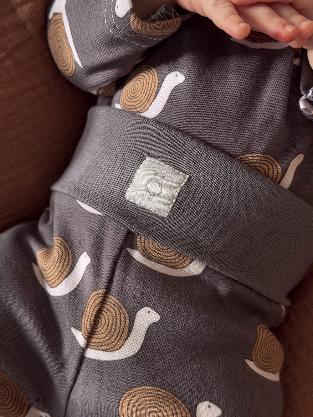 Ползунки Mjölk Улитки на широком поясе