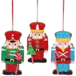 Подвеска Сandy «Пряничный солдатик» 5.8x1.3x11.4 см, в ассортименте