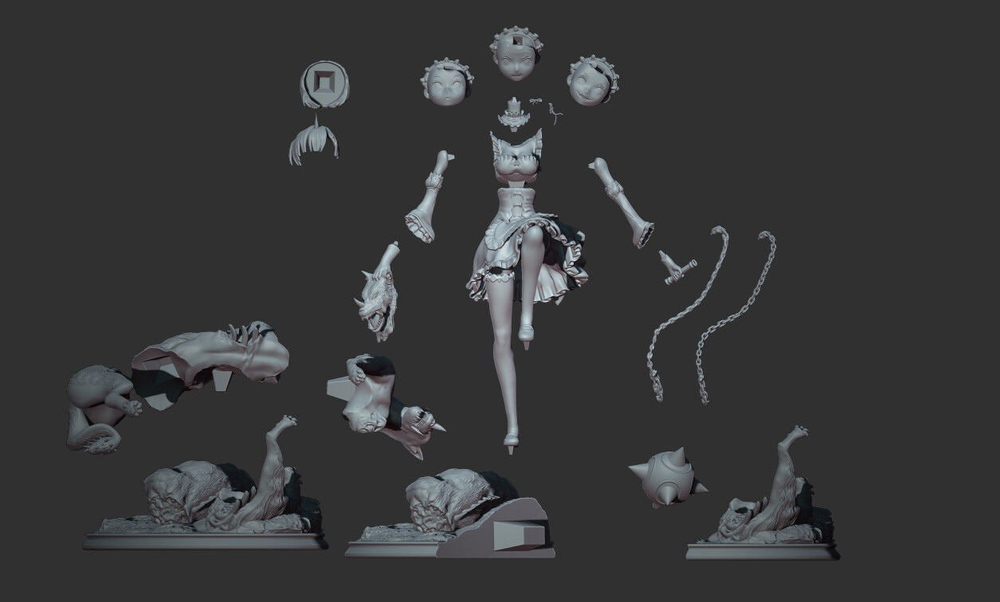 Фигурка re zero rem