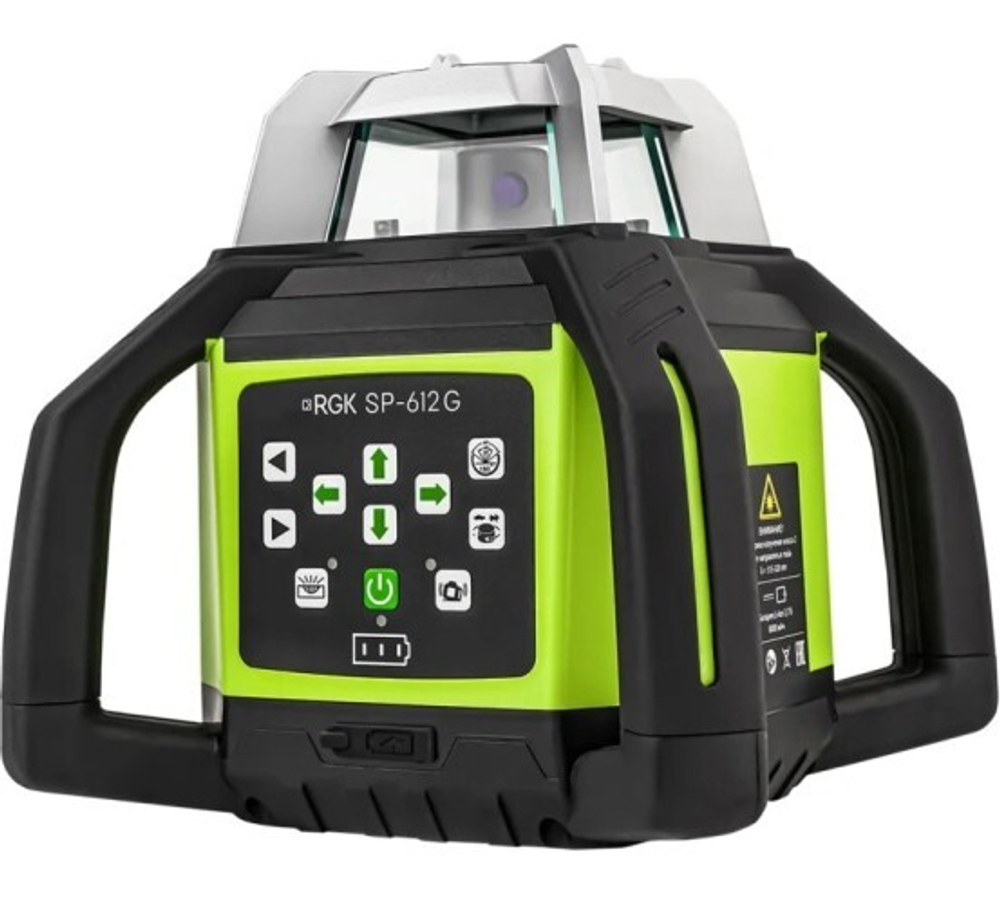 Лазерный уровень RGK SP-612G с зеленым лучом 721760