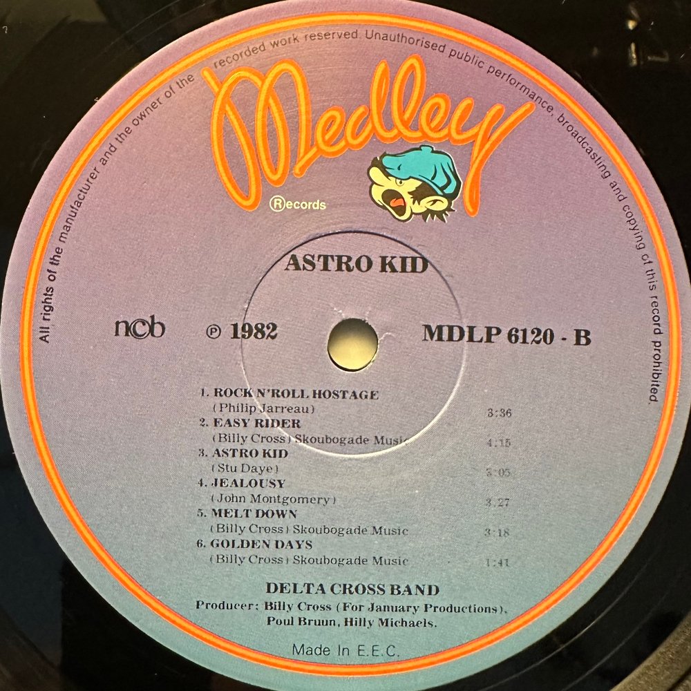 Delta Cross Band ‎– Astro-Kid (Дания 1982г.)