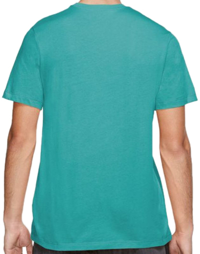 Футболка мужская теннисная Nike Court Heritage Tee - washed teal/washed teal