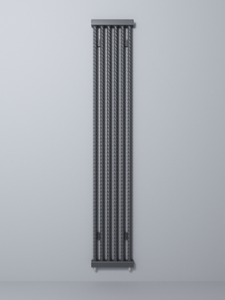 Вертикальные дизайн-радиаторы RT2W 1750мм с нижним подключением