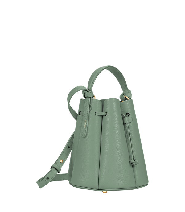 Сумка Polene Numéro Huit Mini EDITION TEXTURED SAGE