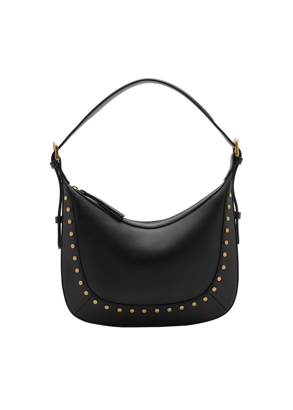 Маленькая сумка на плечо с заклепками